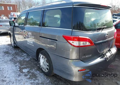 2016 Nissan Quest S from USA, damaged, VIN JN8AE2KP0G9151393